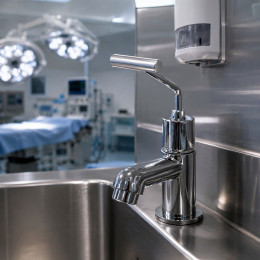 Torneira Lavatório Hospital 2100 Mesa Clínica PNE